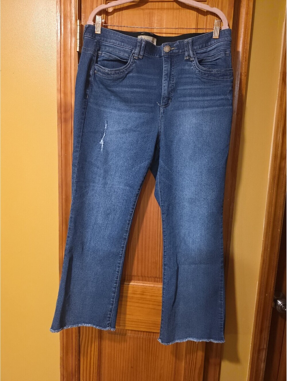 Democracy Womens Bootcut Denim Jeans Ab Technology Plus Size 16